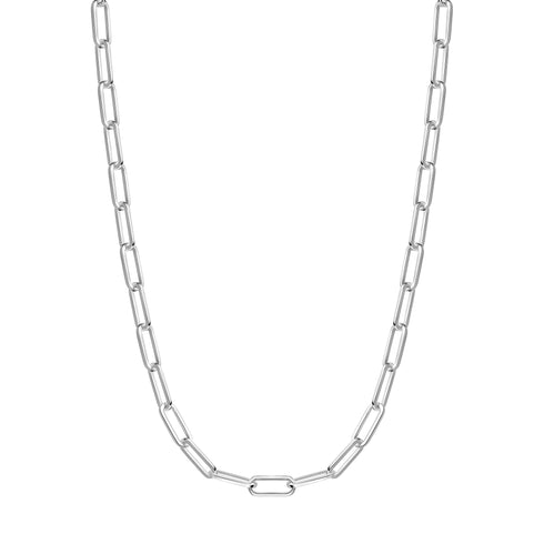 Silver Medium Chain Necklace